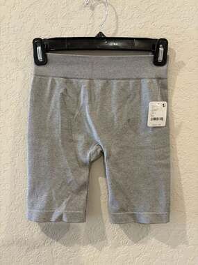Free People Intimately Seamless Bike Shorts Heather Grey